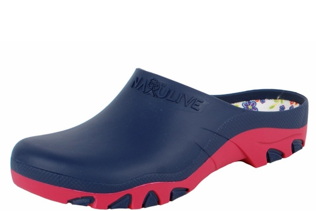 Afbeeldingen van Dames tuinklomp sebs blauw