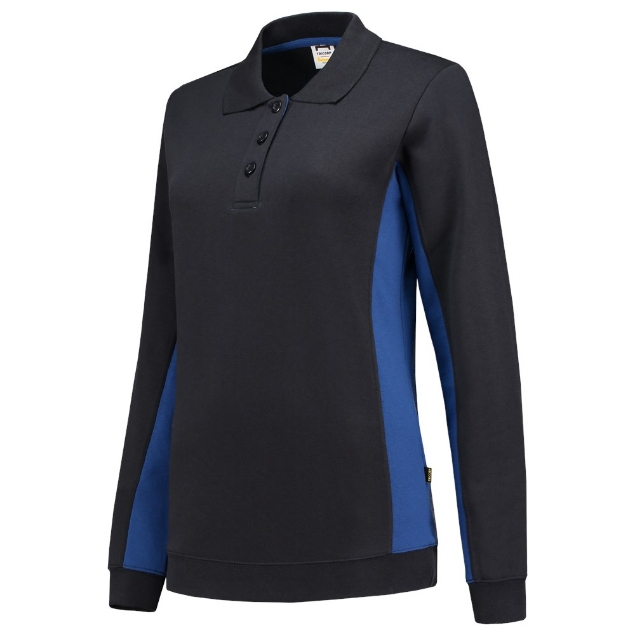 Afbeeldingen van Polosweater Bicolor Dames