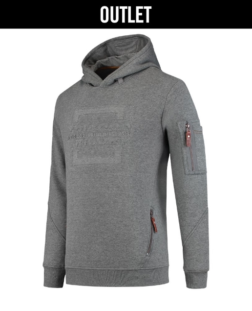 Afbeeldingen van Sweater Premium Capuchon Logo Outlet