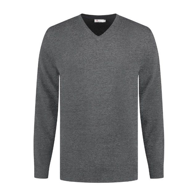 Afbeeldingen van Santino Pullover  Porto  Dark Grey Modern Fit