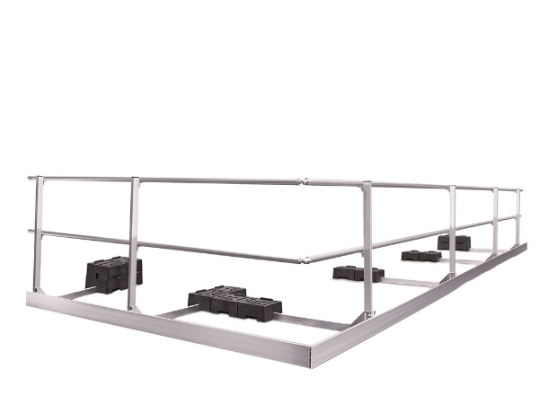 Afbeeldingen van Dakrandbeveiliging - aluminium
