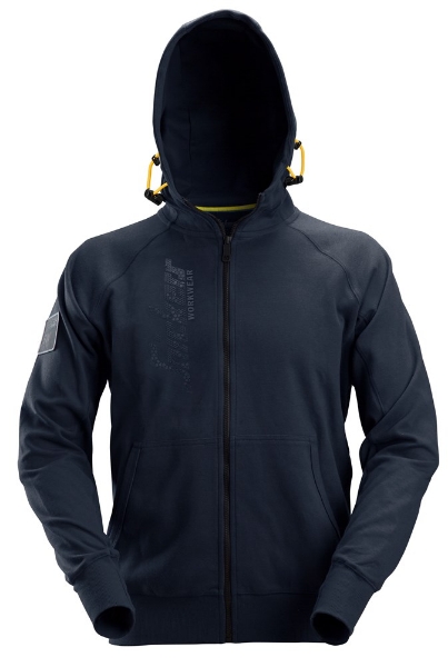 Afbeeldingen van Snickers Workwear Logo Hoodie met Rits 2880