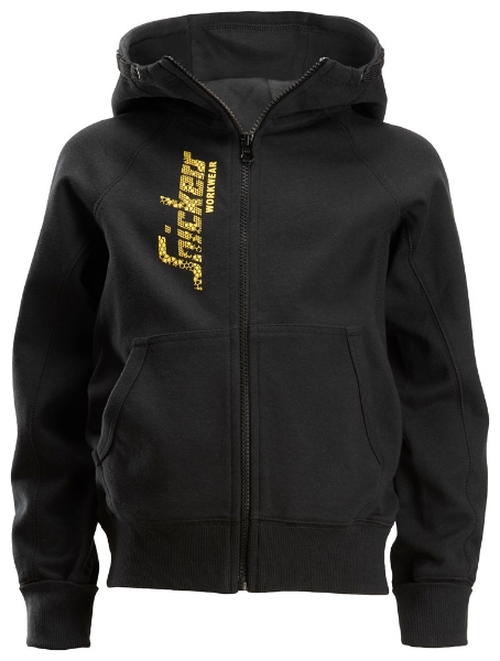 Afbeeldingen van Snickers Workwear Junior Logo Full Zip Hoodie 7508