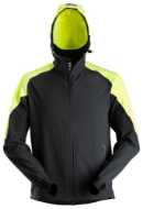 Afbeeldingen van Snickers Workwear FlexiWork, Neon Hoodie met Rits 8025