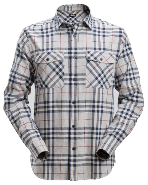 Afbeeldingen van Snickers Workwear AllroundWork, Licht Flanellen Shirt 8516