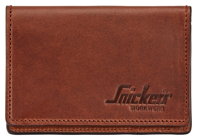 Afbeeldingen van Snickers Workwear Leren ID-kaarthouder 9754