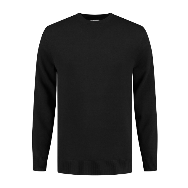 Afbeeldingen van Santino Pullover  Pisa  Black Modern Fit