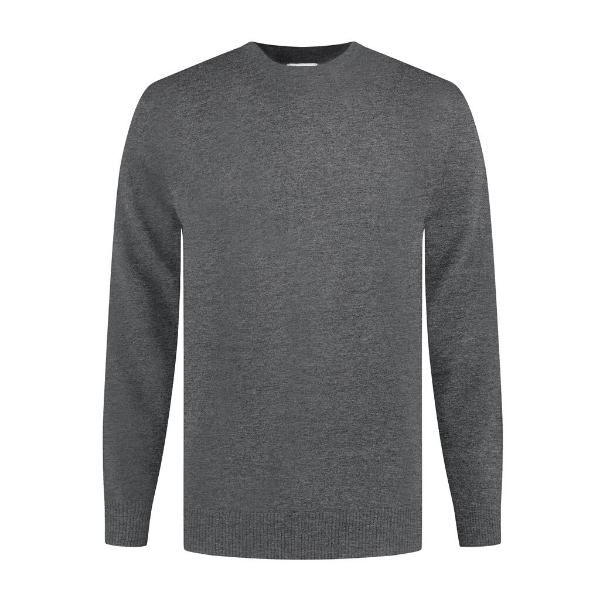 Afbeeldingen van Santino Pullover  Pisa  Dark Grey Modern Fit