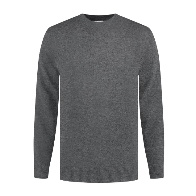 Afbeeldingen van Santino Pullover  Pisa  Dark Grey Modern Fit