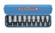 Afbeeldingen van GEDORE Dopsleutel-schroevendraaierset 1/2" 9-delig INX 19 PM