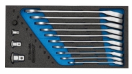 Afbeeldingen van GEDORE Ringratel-steeksleutelset in check-tool module 1500 CT1-7 URA