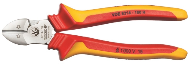 Afbeeldingen van GEDORE VDE-Zijsnijtang met huls-isolatie VDE 8314-180 H
