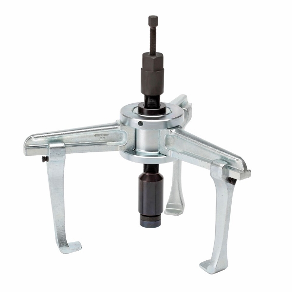 Afbeeldingen van Universele trekker, hydraulisch, 3-armig, geheel stalen haak met haakrem