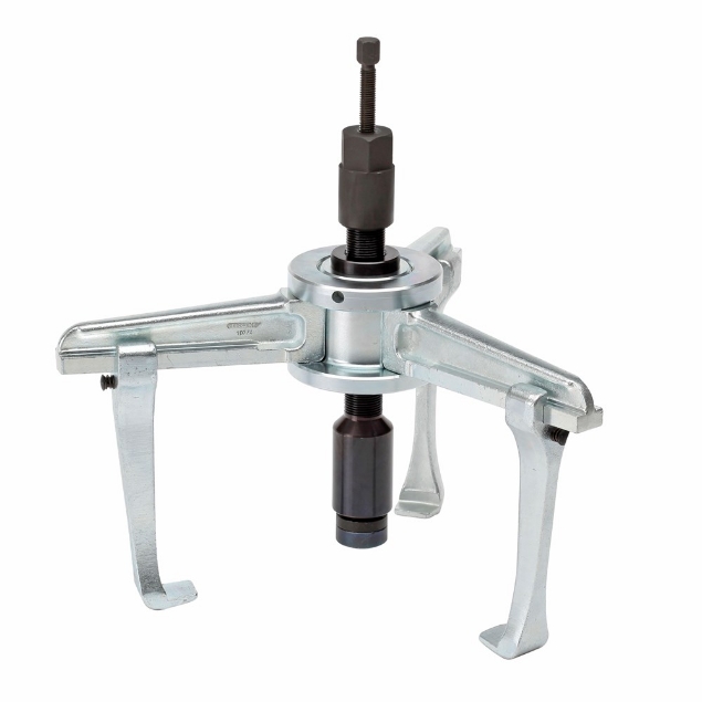 Afbeeldingen van Universele trekker, hydraulisch, 3-armig, geheel stalen haak met haakrem