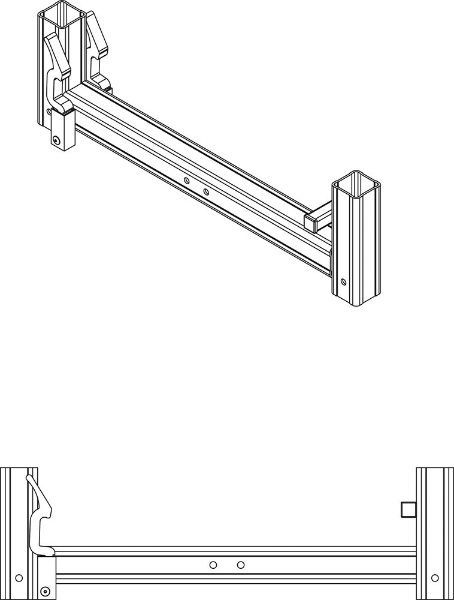 Afbeeldingen van Loopbrug aluminium (overige onderdelen)