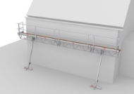 Afbeeldingen van Modulaire Triangelbrug - MTB met staanders