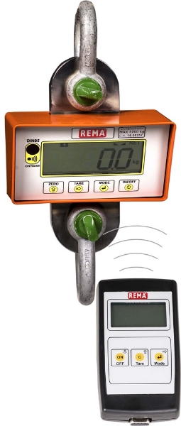 Afbeeldingen van REMA Dynamometer met afleesbare afstandsbediening DSD05TX/RX-3.2T