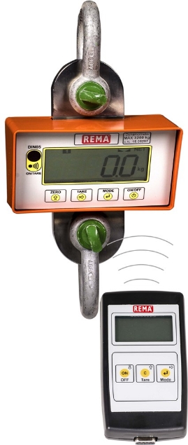 Afbeeldingen van REMA Dynamometer met afleesbare afstandsbediening DSD05TX/RX-10.0T