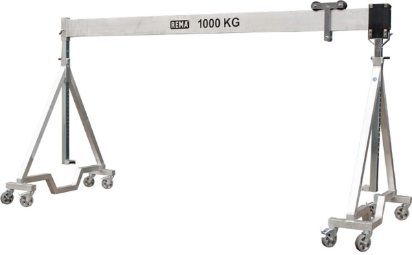 Afbeeldingen van REMA Aluminium portaalkraan verrijdbaar PKAV-G-5M-1T