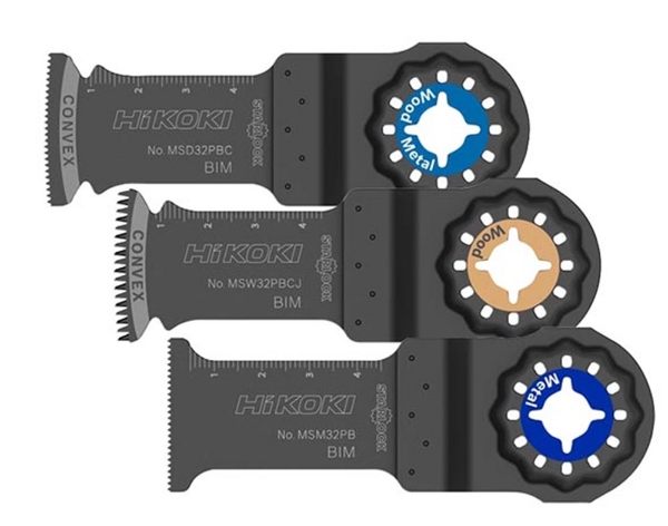 Afbeeldingen van HiKOKI Multi tool blad Starlock (3 delig)