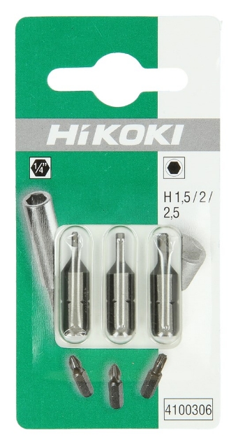 Afbeeldingen van HiKOKI Bit (3 stuks)