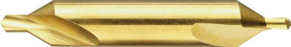 Afbeeldingen van ECO PRO HSS Centerboor DIN 333-A TiN‚ 60°