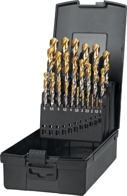 Afbeeldingen van ECO PRO HSS Set Spiraalboren DIN 338 TiN-tip