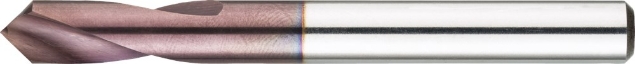 Afbeeldingen van HSS-E 8% NC-Centreerboor ISO 10898 AlCrN-X‚ 90°