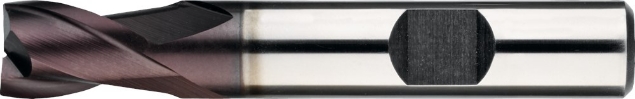 Afbeeldingen van HSS-E PM Schachtfrees‚ 2-snijder DIN 327-B type N‚ TiAlN