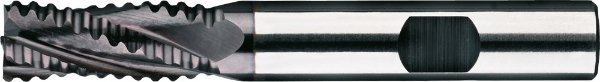 Afbeeldingen van HSS-E Ruwfrees DIN 844-B kort‚ type NR‚ TiAlN