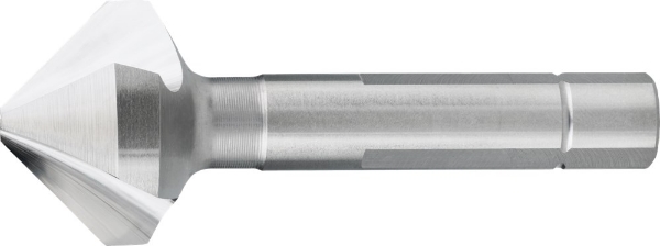 Afbeeldingen van HSS-E Vari Verzinkboor DIN 335-C 90°‚ 3 snijkanten‚ met drie platte vlakken