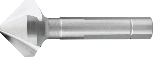Afbeeldingen van HSS-E Vari Verzinkboor DIN 335-C 90°‚ 3 snijkanten‚ met drie platte vlakken