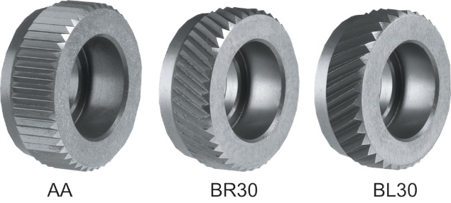 Afbeeldingen van HSS-Co Druk-Kartelrol DIN 403 MCNCS‚ MCNC