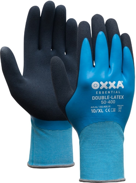 Afbeeldingen van Handschoen Double-Latex 50-400