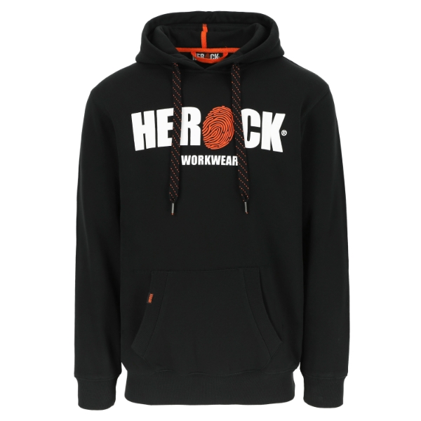 Afbeeldingen van Hero sweater met kap black