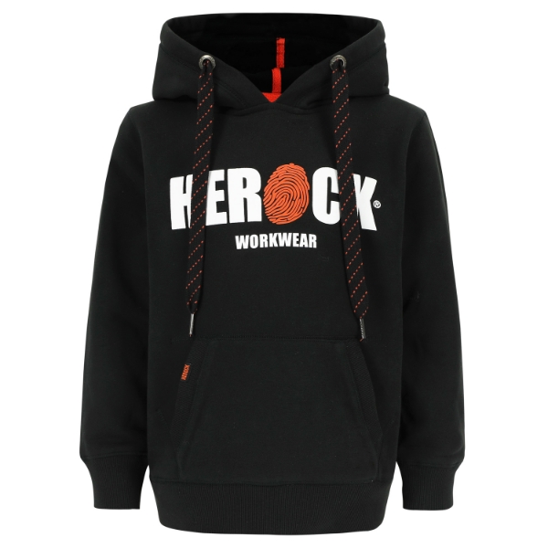 Afbeeldingen van Hero Kids sweater met kap black