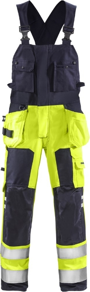 Afbeeldingen van FRISTADS Flamestat High Vis Amerikaanse Overall Klasse 2 1075 ATHS