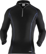 Afbeeldingen van Polartec® T-Shirt Lange Mouwen Met Korte Rits