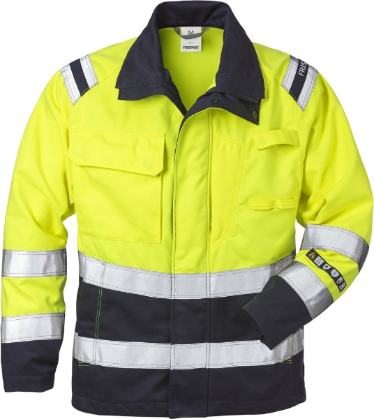 Afbeeldingen van FRISTADS Flamestat High Vis Jack Dames Klasse 3 4275 ATHS