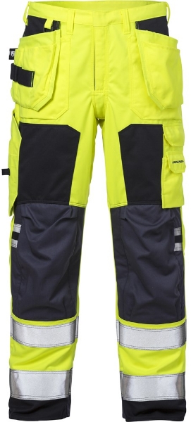 Afbeeldingen van FRISTADS Flamestat High Vis Werkbroek Dames Klasse 2 2775 ATHS