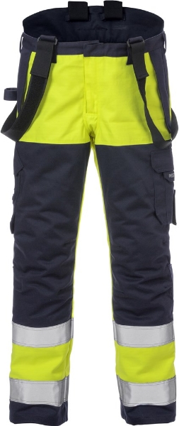 Afbeeldingen van FRISTADS Flame High Vis Winterbroek Klasse 2 2588 FLAM