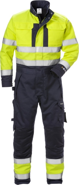 Afbeeldingen van FRISTADS Flame High Vis Winteroverall Klasse 3 8088 FLAM