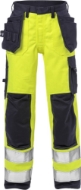 Afbeeldingen van FRISTADS Flame High Vis Werkbroek Dames Klasse 2 2589 FLAM