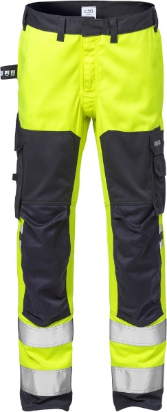 Afbeeldingen van FRISTADS Flamestat High Vis Broek Stretch Klasse 2 2161 ATHF