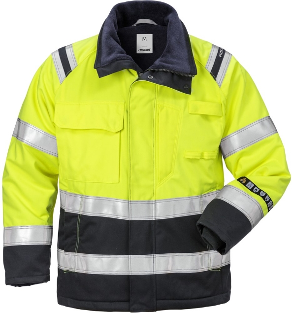 Afbeeldingen van FRISTADS Flamestat High Vis Winterjack Dames Klasse 3 4285 ATHS