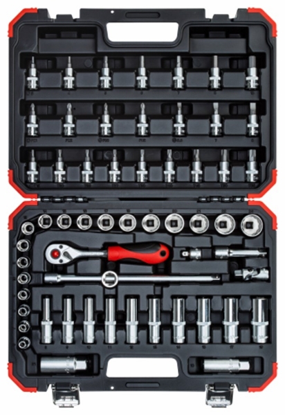 Afbeeldingen van GEDORE red. Dopsleutelset 3/8" R59003059