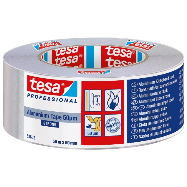 Afbeeldingen van tesa® Aluminium tape Premium 63652