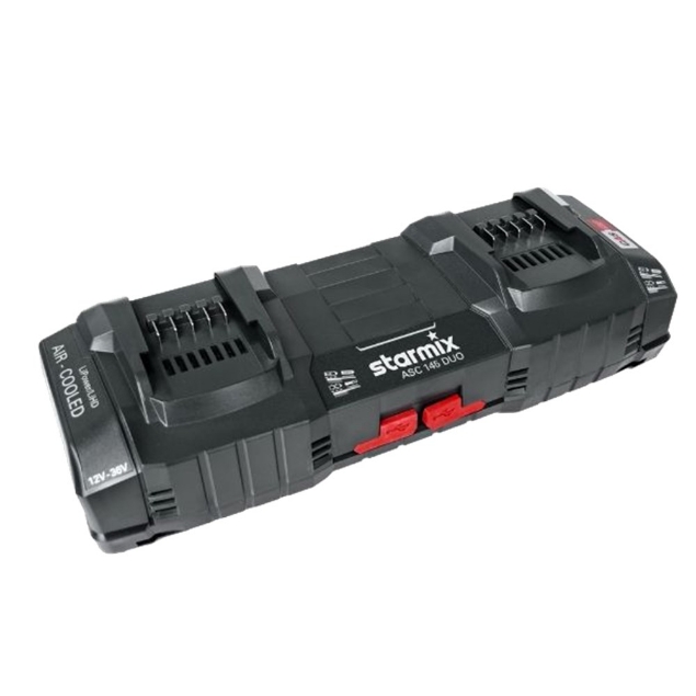Afbeeldingen van Starmix Dubbele supersnellader ASC 145 DUO