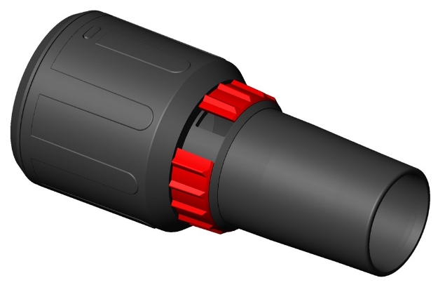 Afbeeldingen van Starmix Slangaansluiting met luchtregelaar 35mm Slangaansluiting 35 mm