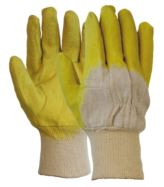 Afbeeldingen van Majestic Latex gedompelde handschoen met open rugzijde